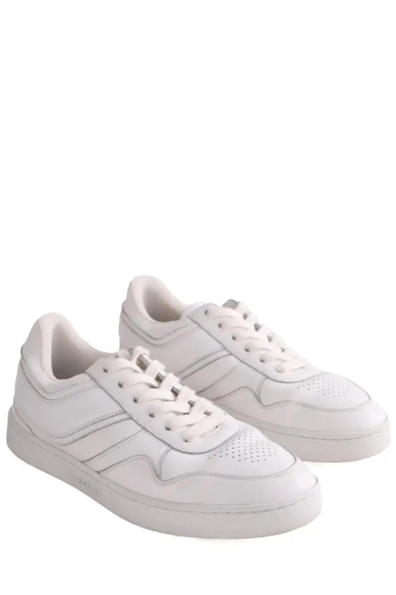 Baskets Celine Blanc en Cuir