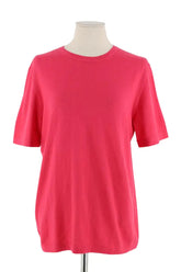 T-shirt Eric Bompard Rose en Coton, taille S - Seconde Main