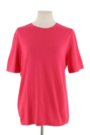 T-shirt Eric Bompard Rose en Coton, taille S - Seconde Main