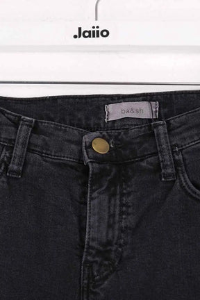 Jean slim Ba&Sh Noir en Coton