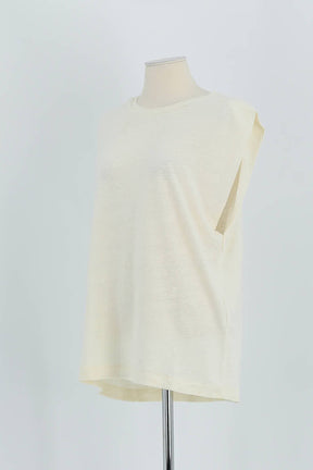 Top sans manche Closed  Blanc