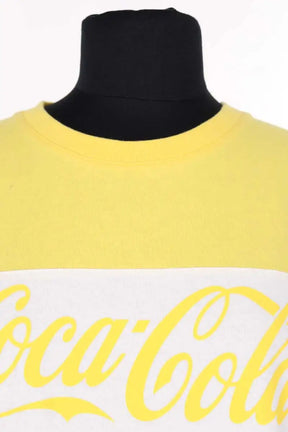 T-shirt Tommy Hilfiger Jaune en Coton