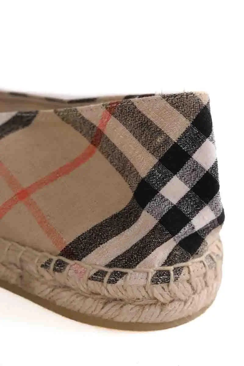 Espadrilles Burberry Beige en Tissu
