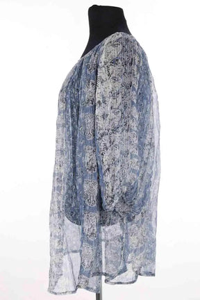 Blouse Mes Demoiselles Bonnie Bleu en Viscose