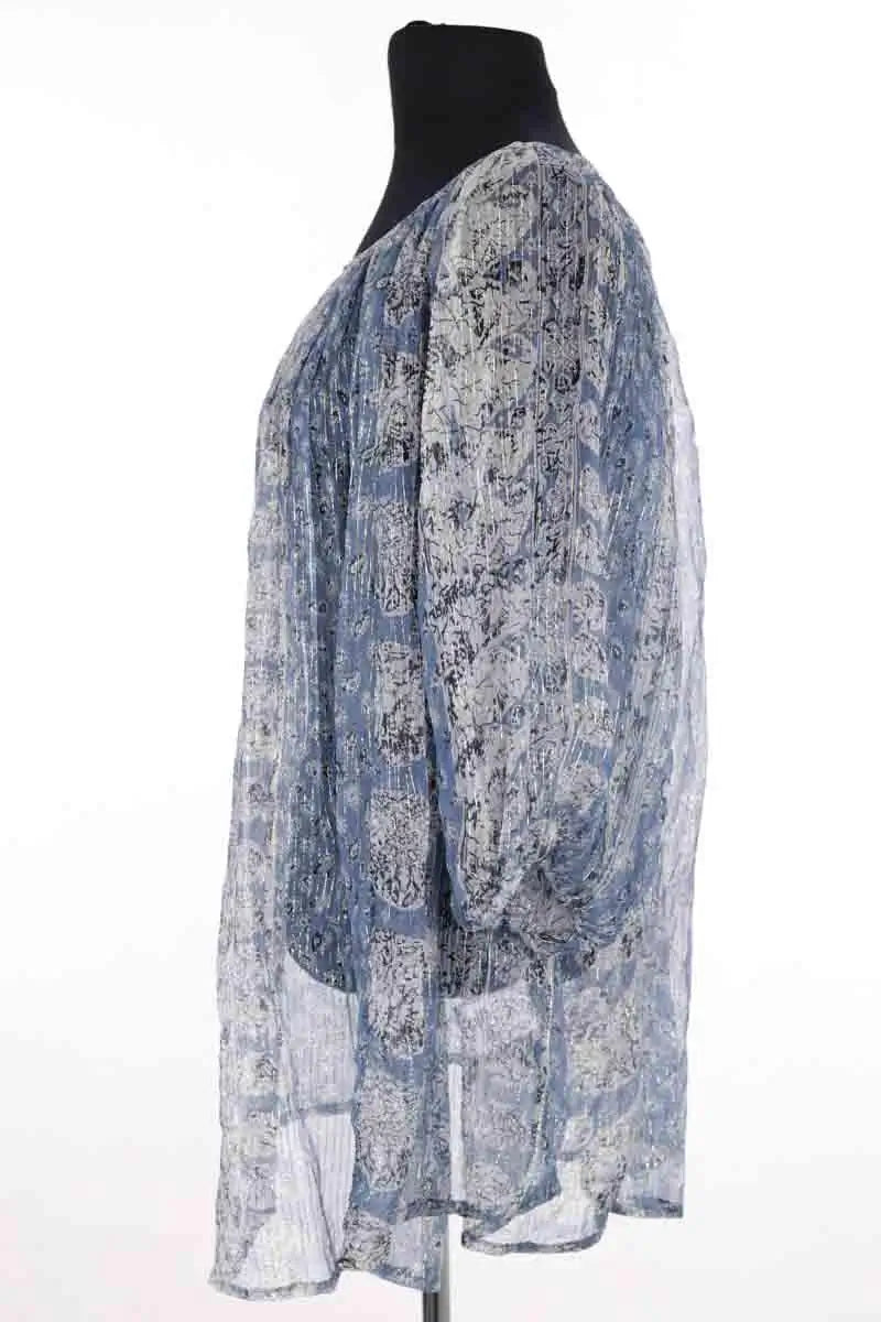 Blouse Mes Demoiselles Bonnie Bleu en Viscose