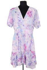 Robe The Kooples Blanc en Viscose, taille L - Seconde Main