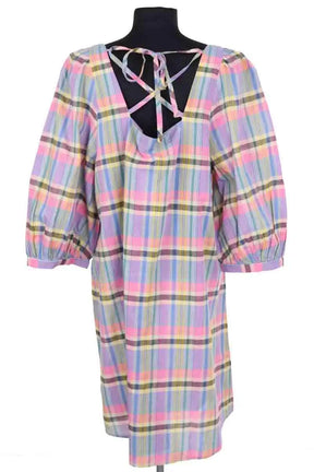 Robe Des Petits Hauts Multicolore en Coton