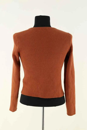 Cardigan Sézane Marron en Coton