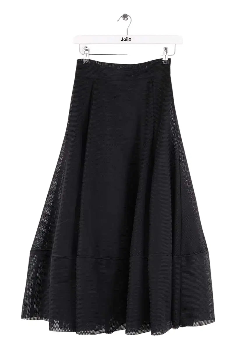 Jupe Maje Noir en Synthétique, taille S - Seconde Main