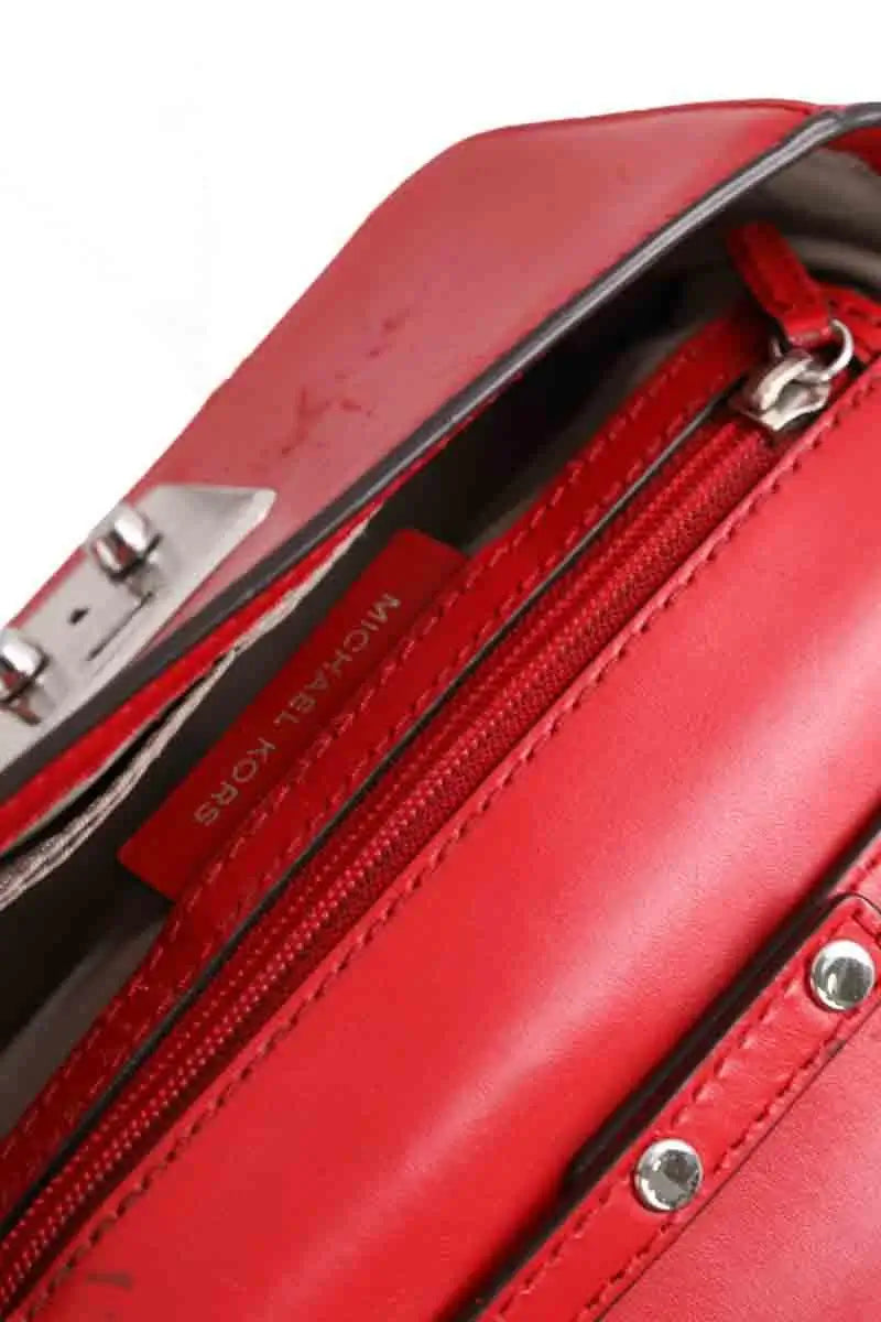 Sac à bandoulière Michael Kors Rouge en Cuir