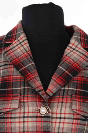 Veste Tara Jarmon Rouge en Synthétique