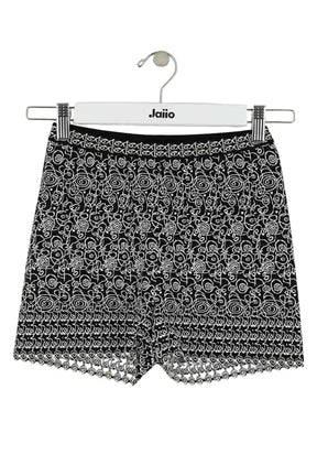 Mini short Alaïa Noir en Viscose, taille S - Seconde Main