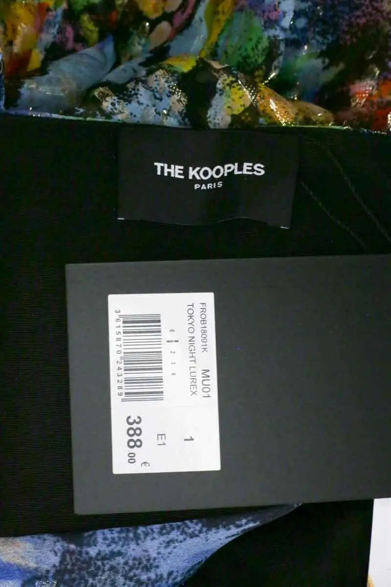 Robe The Kooples Multicolore en Soie