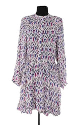 Robe Isabel Marant Étoile Blanc en Viscose, taille XS - Seconde Main