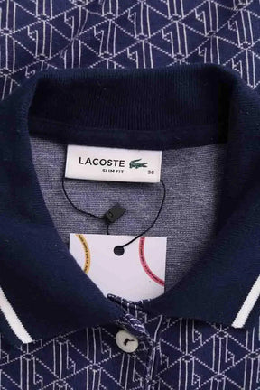 Robe Lacoste Bleu en Coton