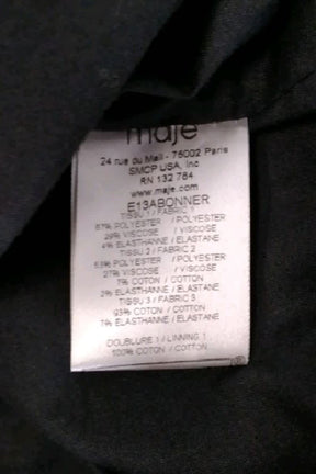 Mini jupe Maje  Noir