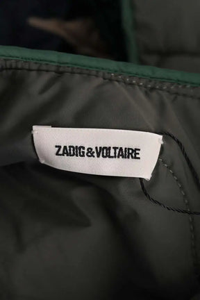 Veste Zadig & Voltaire Blaka Kaki en Synthétique