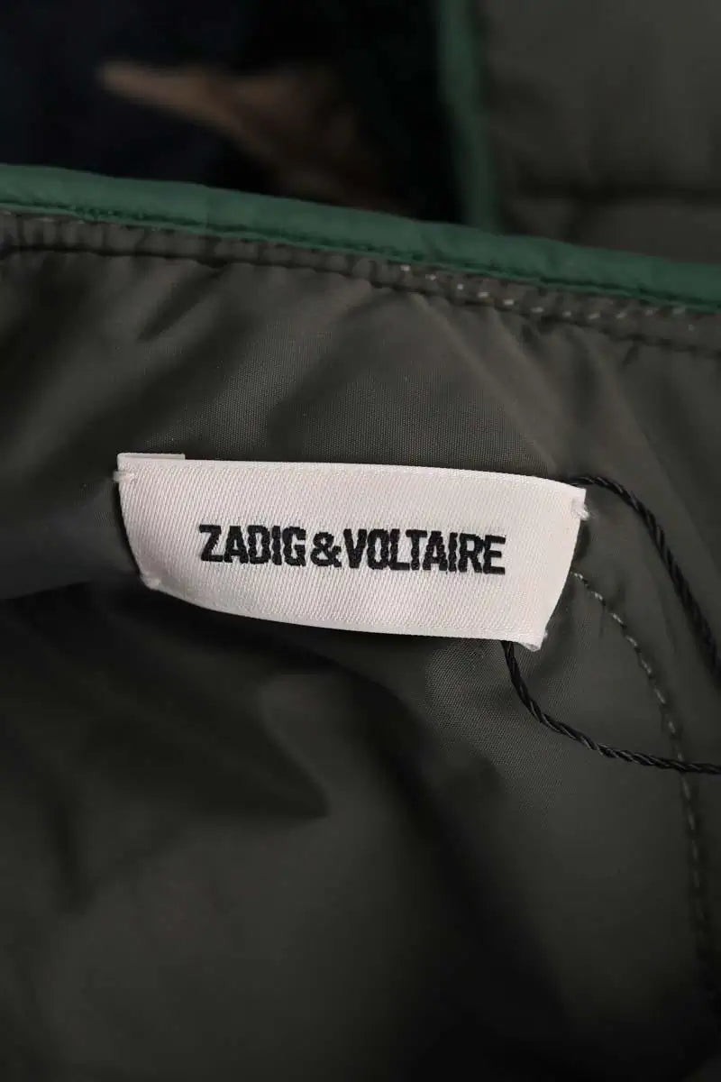 Veste Zadig & Voltaire Blaka Kaki en Synthétique