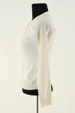 Cardigan Agnès B. Ecru en Coton