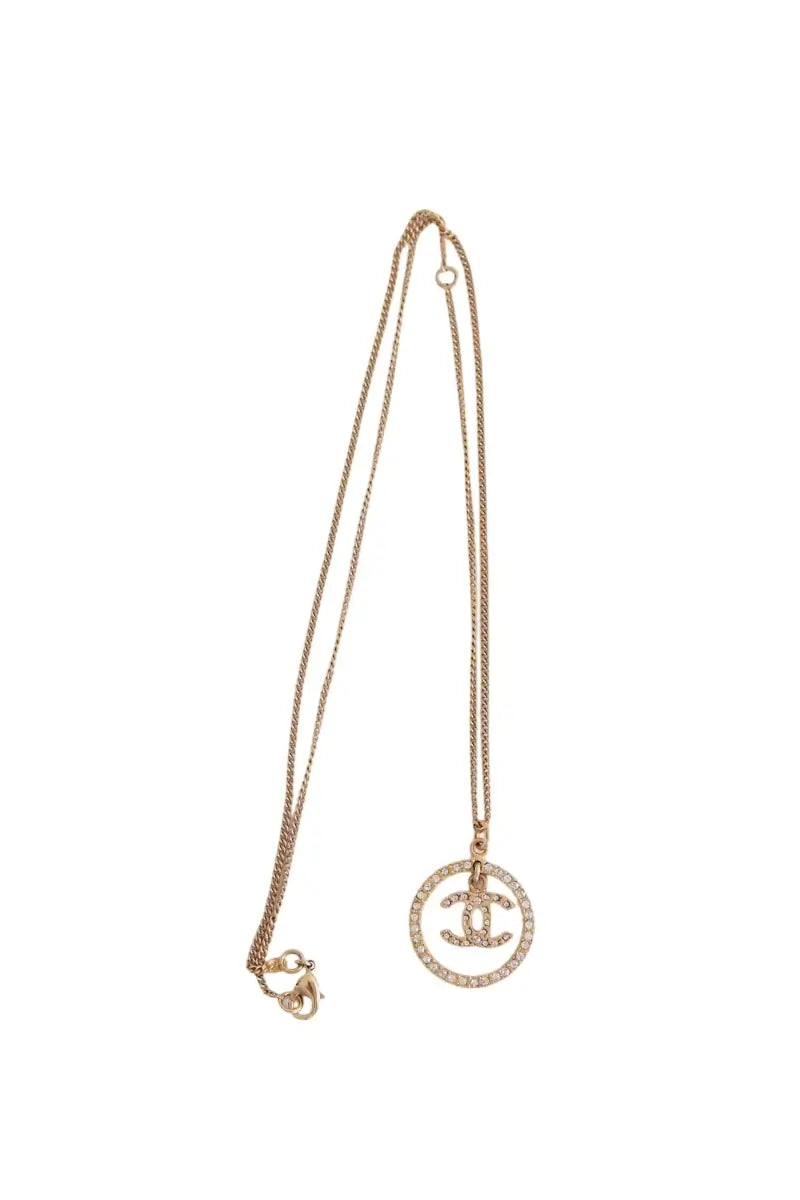 Collier Chanel Doré en Acier - Seconde Main