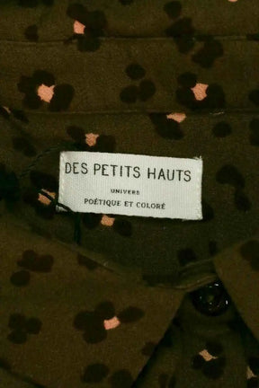 Chemise Des Petits Hauts Marron en Viscose
