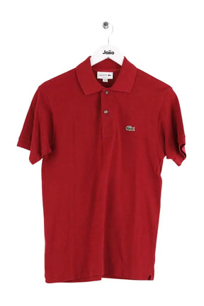 Polo Lacoste Rouge en Coton, taille XS - Seconde Main