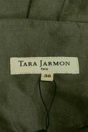 Robe Tara Jarmon Kaki en Lin