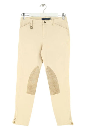 Jean slim Ralph Lauren Beige en Coton, taille M - Seconde Main