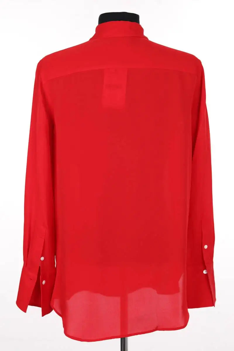 Chemise Ralph Lauren Rouge en Soie