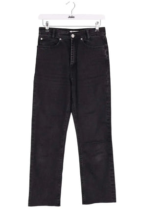 Jean droit Sandro Anthracite en Coton, taille S - Seconde Main