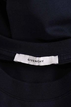 T-shirt Givenchy Marine en Coton