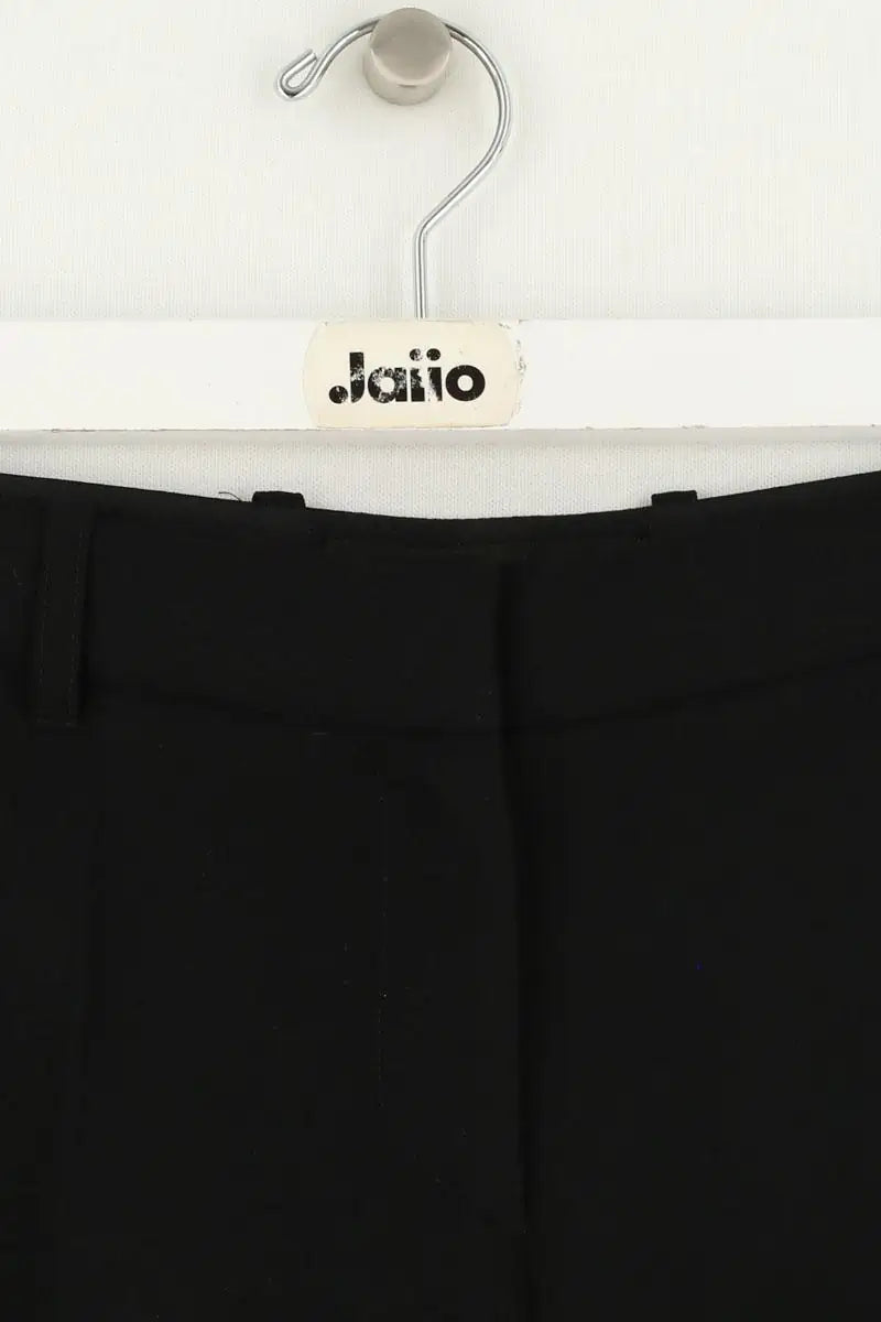 Pantalon droit Barbara Bui Noir en Synthétique