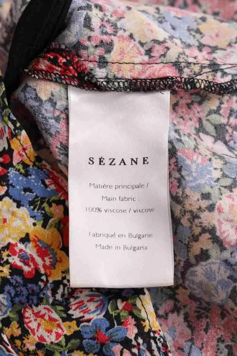 Mini short Sézane Multicolore en Viscose