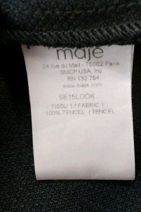 Robe Maje  Noir
