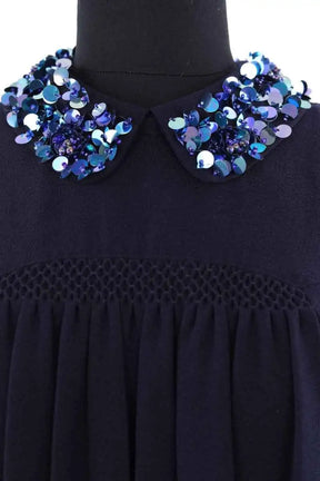 Blouse Manoush Bleu en Synthétique