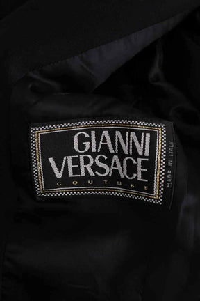 Blazer Versace Noir en Synthétique