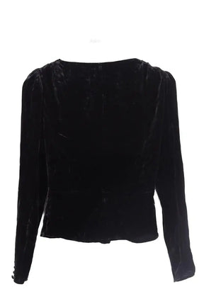 Blouse The Kooples Noir en Viscose