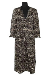 Robe Ba&Sh Noir en Viscose, taille M - Seconde Main