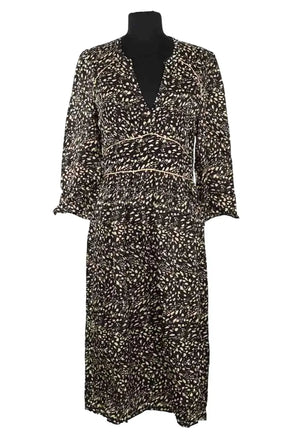 Robe Ba&Sh Noir en Viscose, taille M - Seconde Main