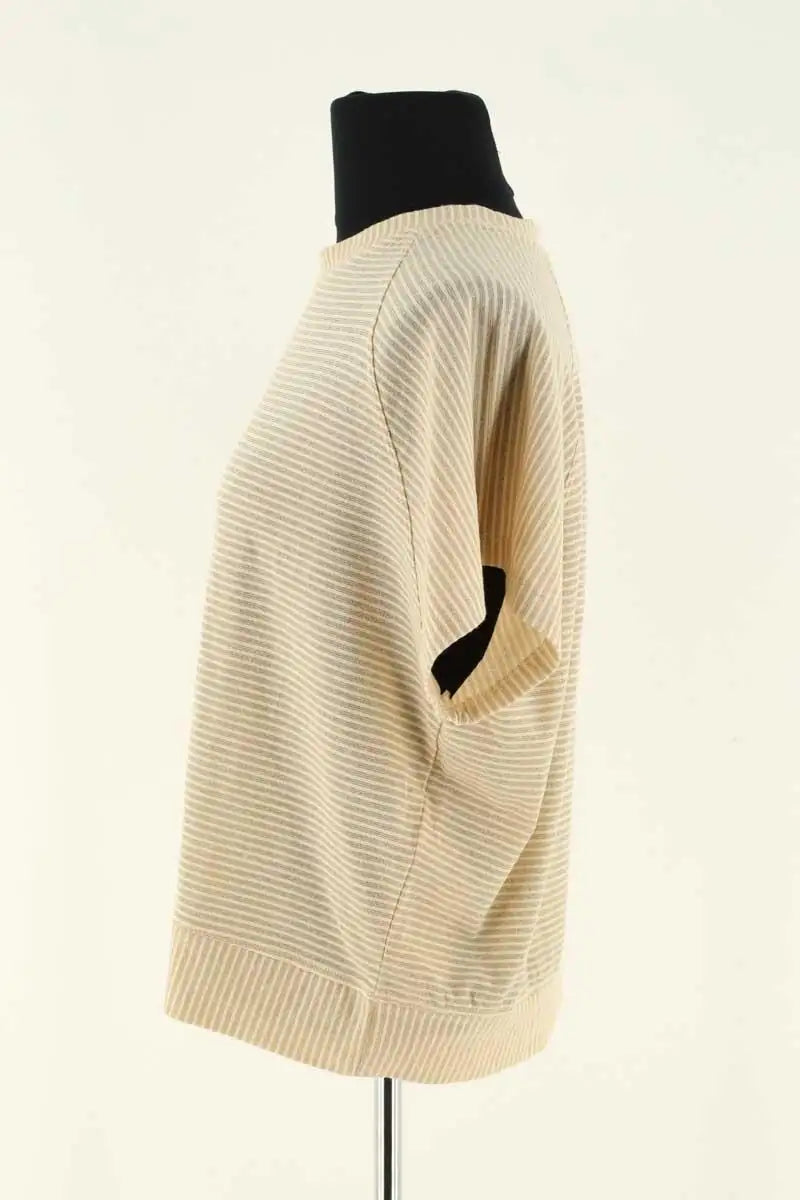 Blouse Momoni Beige en Coton