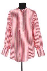 Chemise Ralph Lauren Rouge en Lin, taille M - Seconde Main