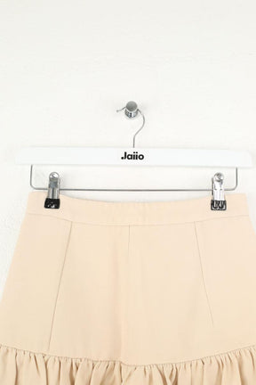 Mini jupe Miu Miu  Beige