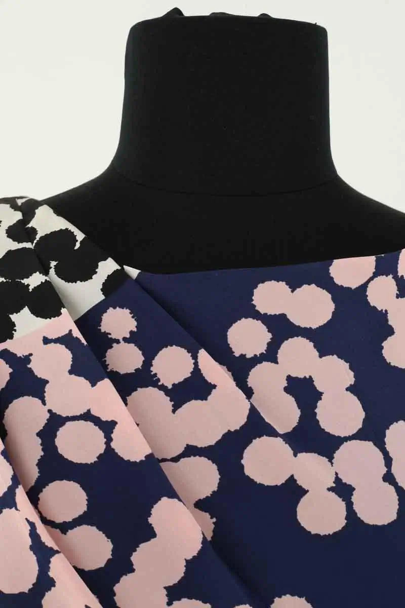 Robe Diane Von Furstenberg Marine en Viscose