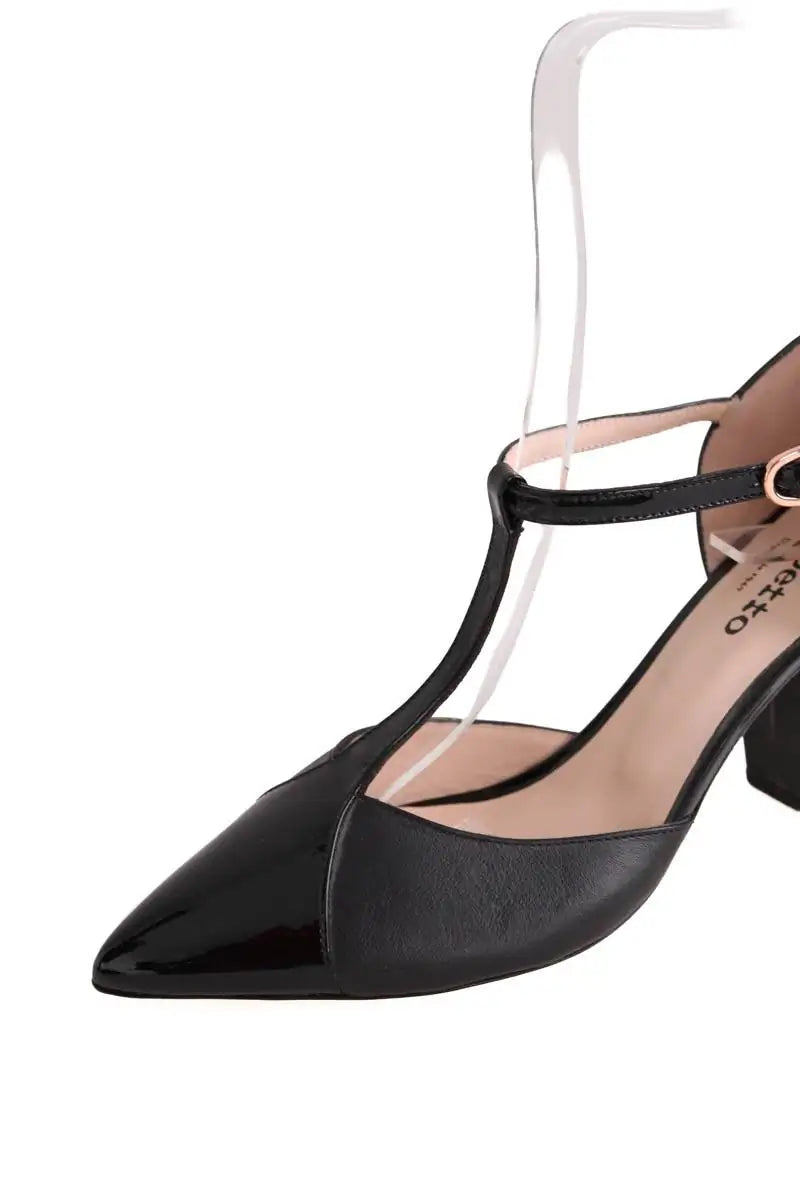 Talons Repetto Noir en Cuir
