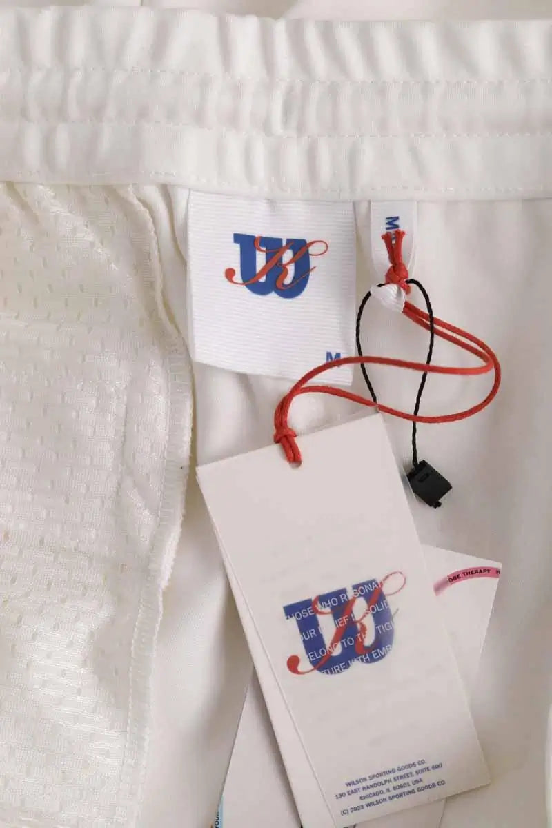 Pantalon de sport Wilson Mercer track pant Blanc en Synthétique