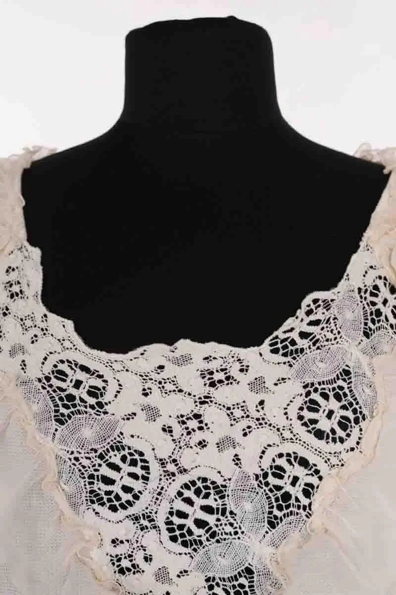 Blouse Emmanuel Ungaro Ecru en Lin