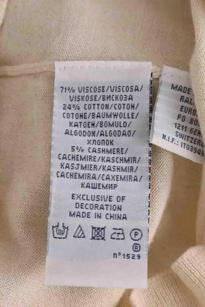 Pull Ralph Lauren Beige en Viscose