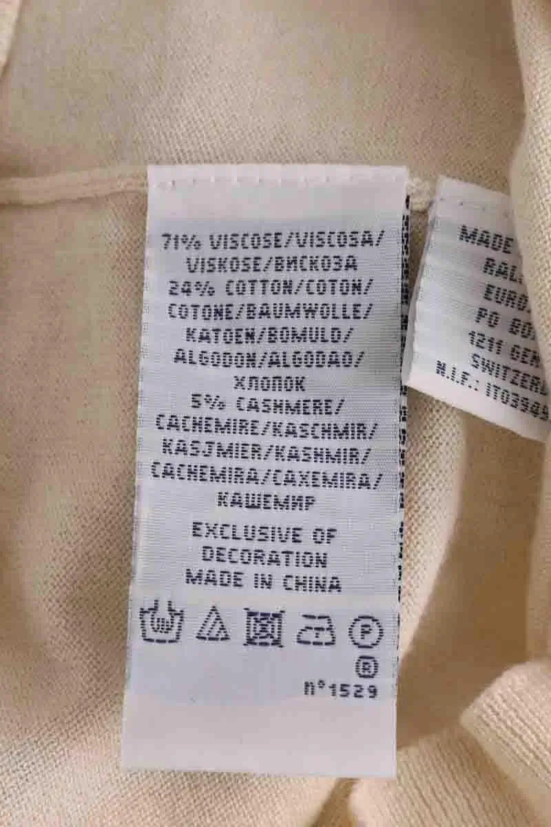Pull Ralph Lauren Beige en Viscose