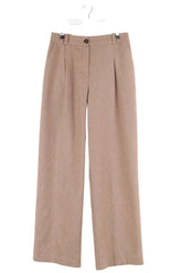 Pantalon Balzac Beige en Laine, taille M - Seconde Main