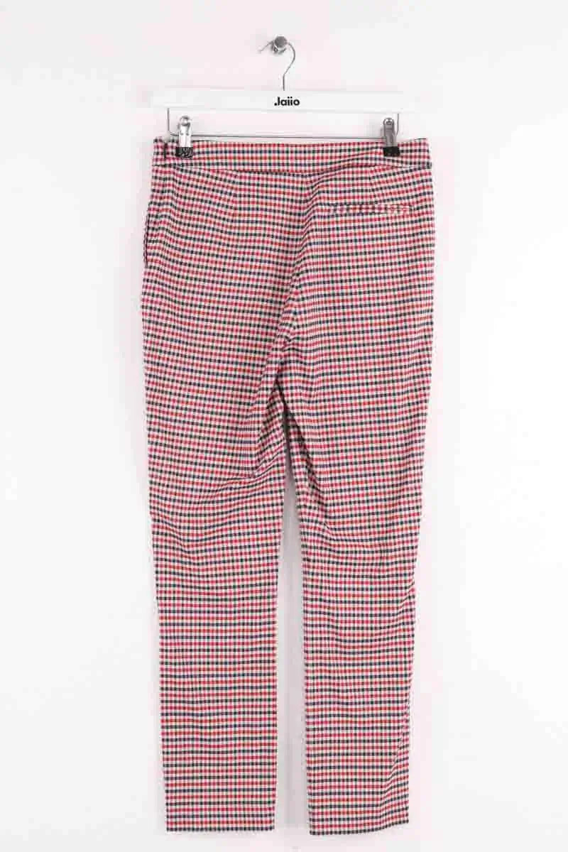 Pantalon droit Sézane Rouge en Synthétique